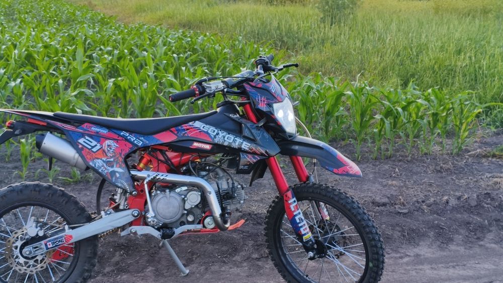 Продам пит байк prb coyote 140m enduro