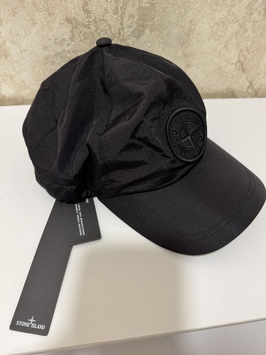 Кепка Stone Island Nylon Metal Black