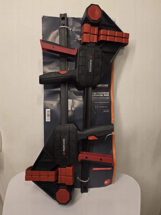 PARKSIDE PERFORMANCE® zestaw zacisków jednoręcznych x4 szt.