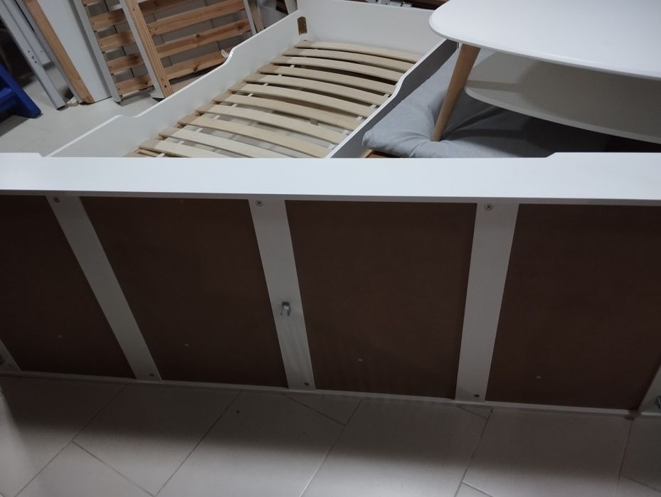 Gaveta de cama individual