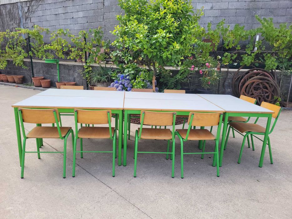 Mesas de aula escritorio