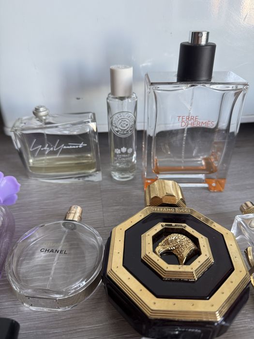 Флакон пустой брендовые духи ricci chanel ив сен лоран