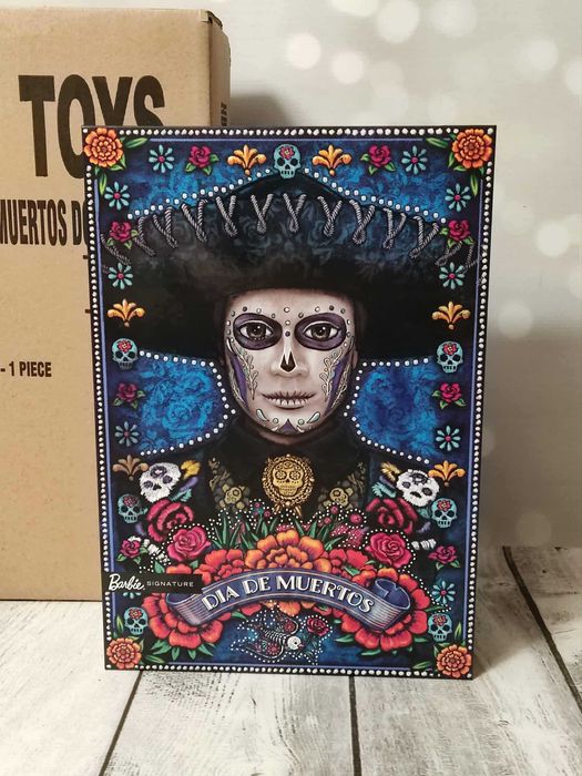 Lalka kolekcjonerska Barbie Ken Dia De Muertos Mattel