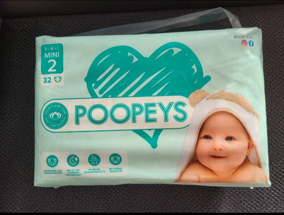 Pampersy Poopeys 2