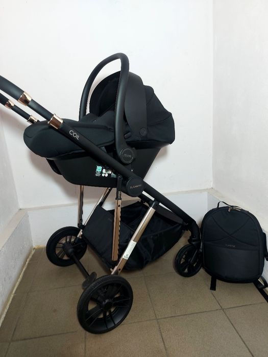 Коляска El.camino COIL +автолюлька автокрісло Carrello nova