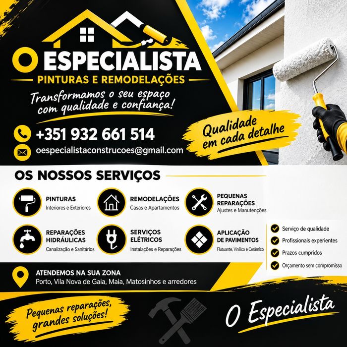 Pintura e Remodelações