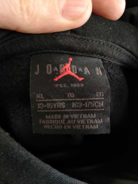 Худи Jordan черный цвет кофта under armour puma nike