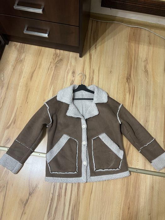 Тепла жіноча дублянка — універсальний розмір