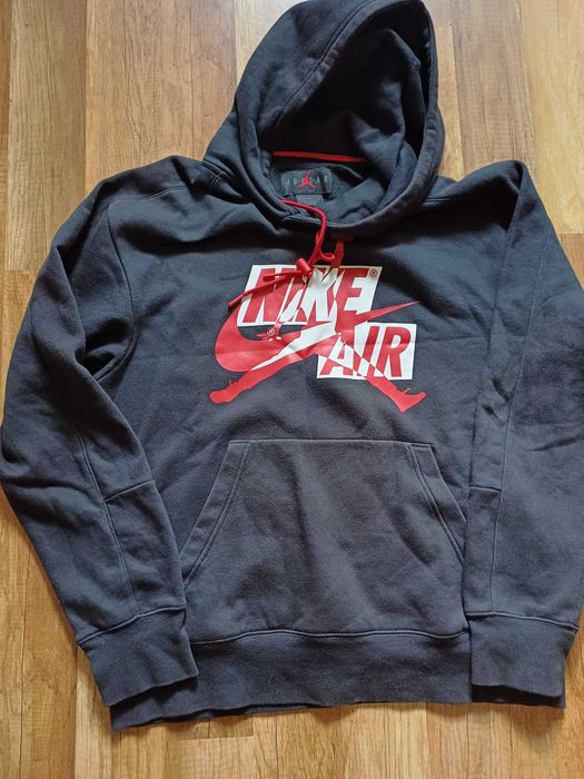 Bluza czarna marki NIKE AIR JORDAN