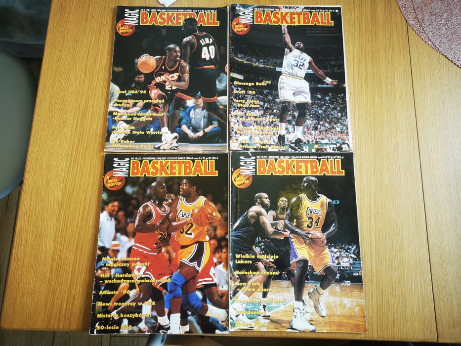 Magic Basketball 1996r 4szt