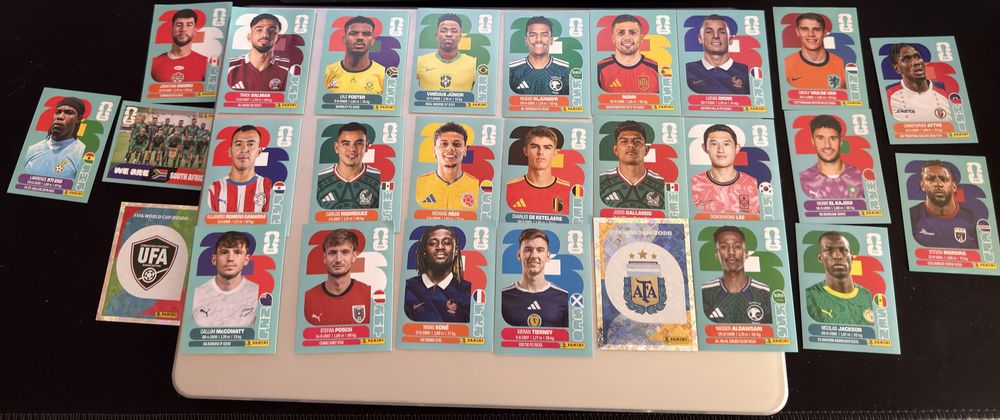 Stickers Copa Mundo 2026 PANINI