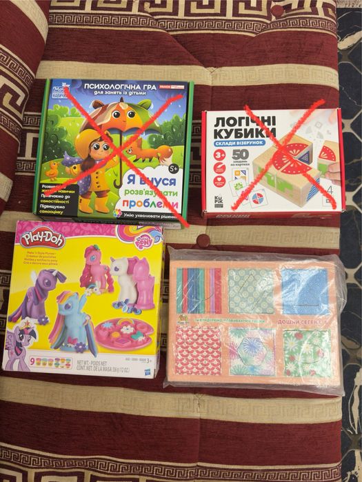 Ігри розвиток 3-6 років Play Doh дошки Сегена