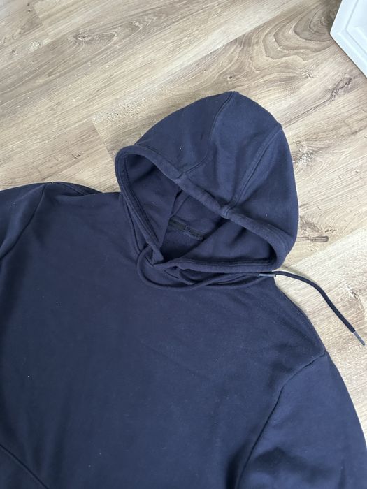 bluza meska hoodie z kapturem L granatowa