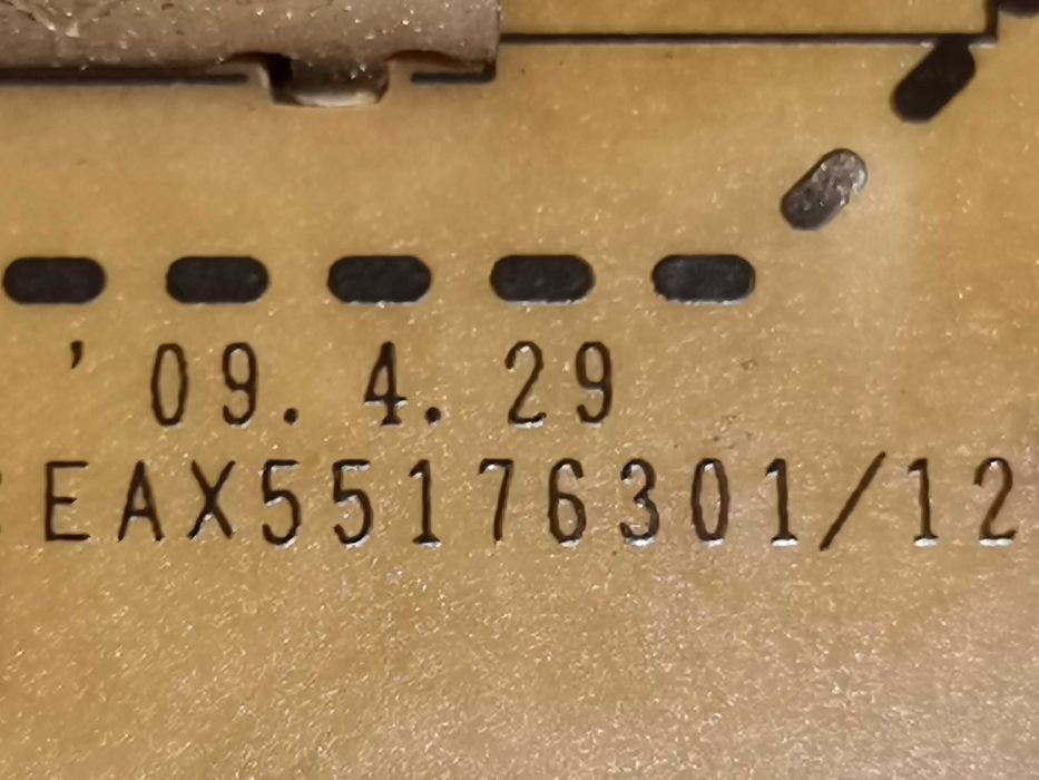 Fonte de alimentação LG LGP32-09P EAX5 5 1 7 6 3 0 1 /1 2