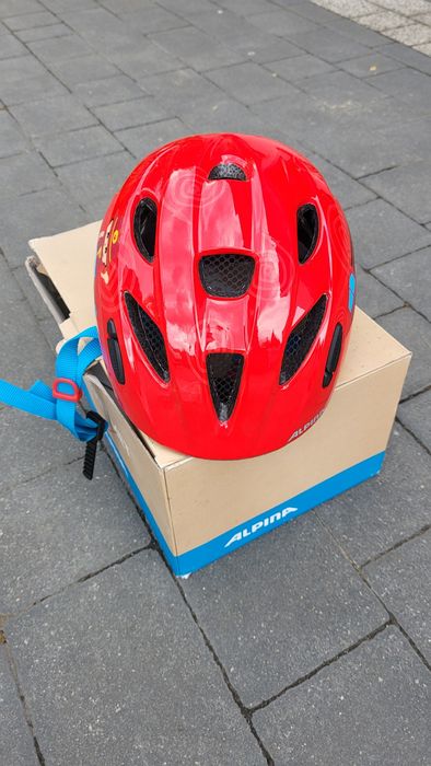 Kask rowerowy dziecięcy Alpina