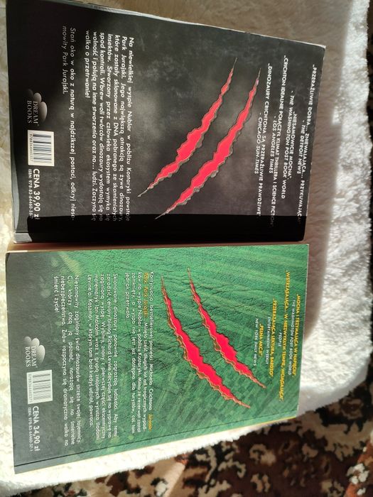 Park Jurajski, zaginiony świat Michael crichton