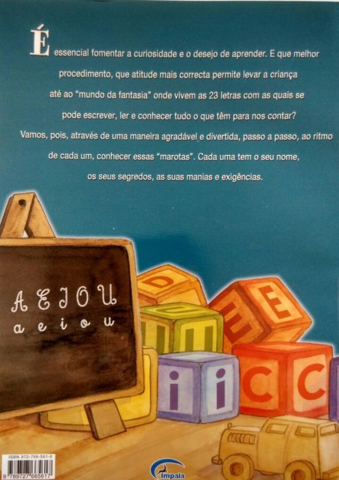Livro escolar apreender a ler