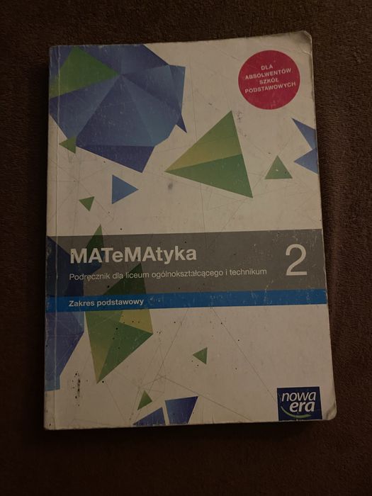 Podrecznik matematyka 2 zakres podstawowy nowa era