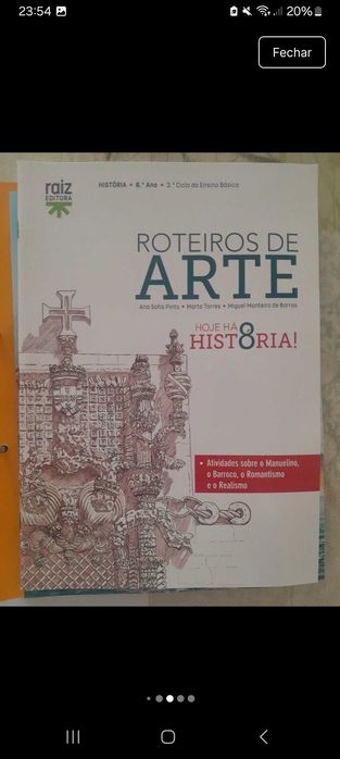 Dossier do professor Hoje Há História! 8 - Novo