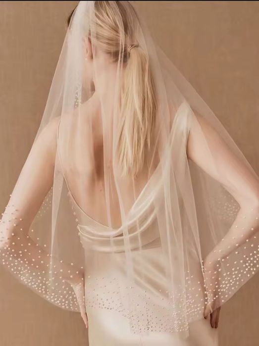 НОВА Фата весілля 100 см