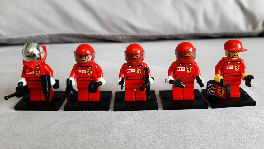 LEGO фигурки (ориг.) с наборов CITY и F1