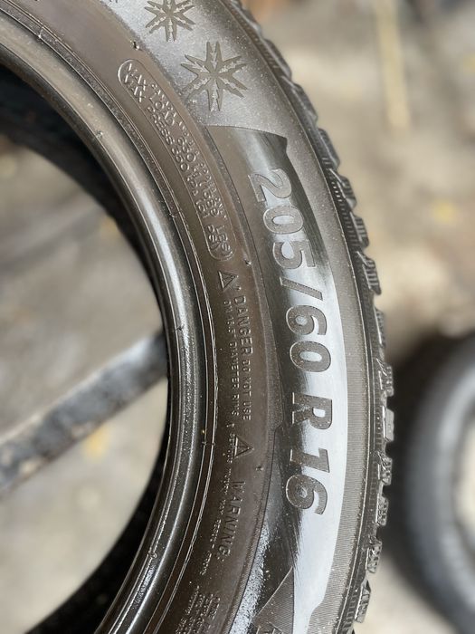 Шини б/у 205/60 r16 Michelin