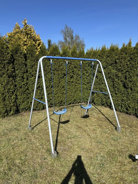 Huśtawka ogrodowa na dwie osoby - dzieci do 50kg - sprawna.