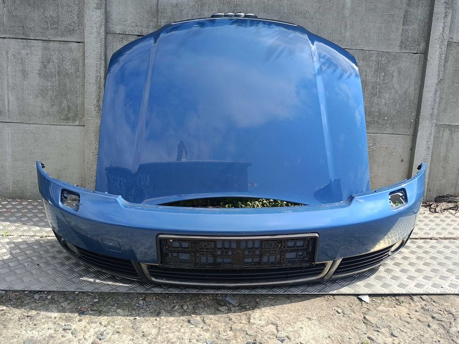 Audi A4 B6 Zderzak Przedni / Maska / LZ5C / Bardzo Ładne