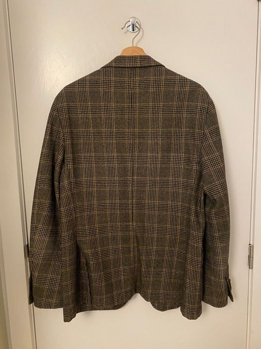 Blazer axadrezado Massimo Dutti