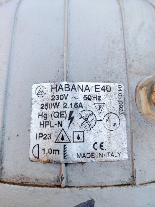 Projetor luz armazém 3 unidades
