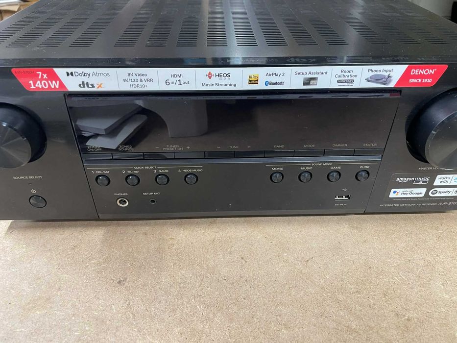 Amplituner Denon AVR-S760H 7.2