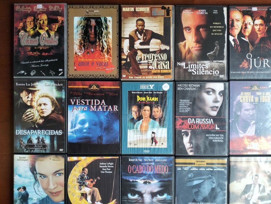Lote de DVD's vários