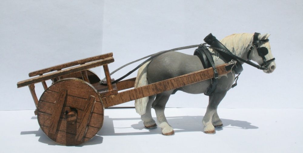 Modelismo - Carroças e acessórios - estilo Schleich (1:20)