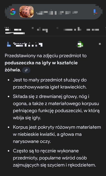 Żółwik drewniany poduszka na szpilki