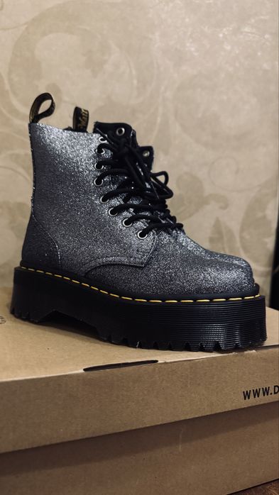 Dr. Martens Jadon Glitter (оригинал, блестящие, на платформе) 37 р.
