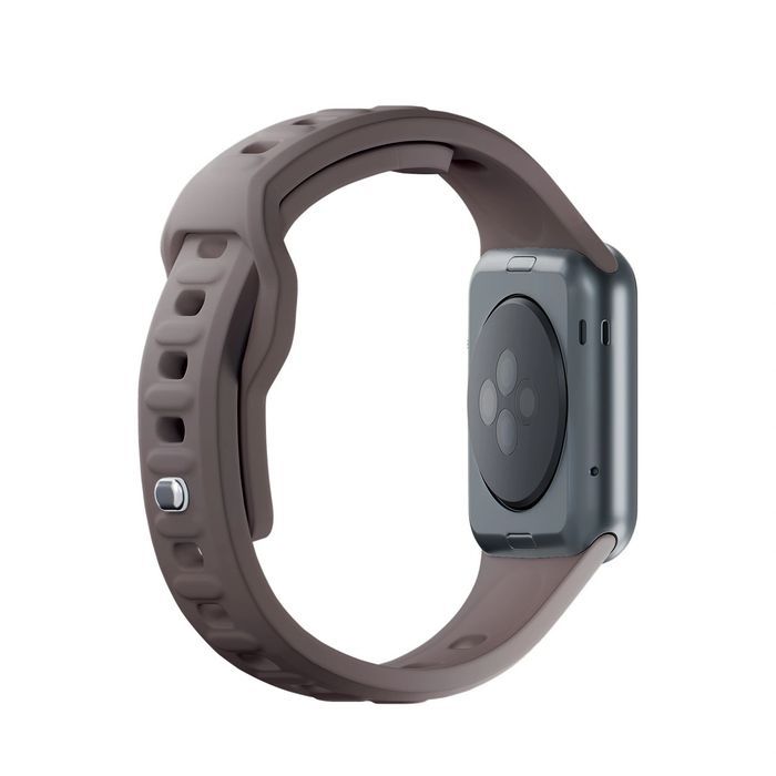 Pasek silikonowy 3mk Silicone Watch … 42 / 44 / 45 / 49 mm - brązowy