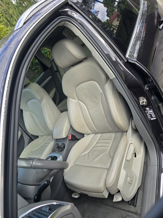 Fotele kanapy boczki Audi Q5 8R jasna skóra Europa