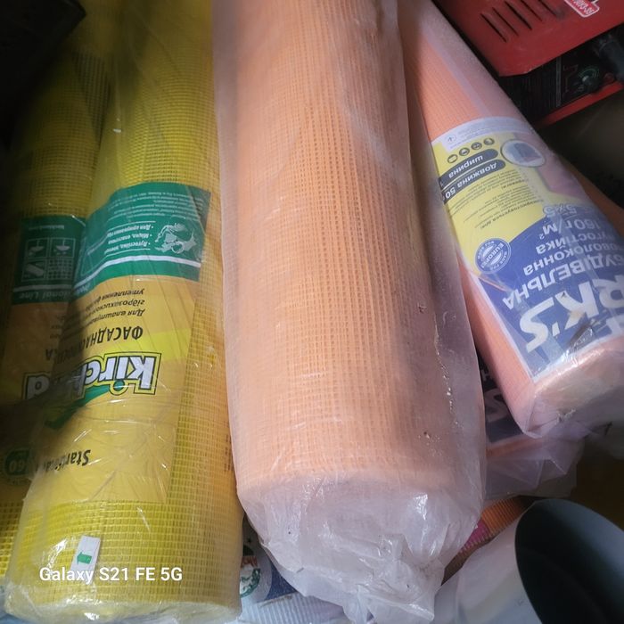 Декоративна штукатурка суміш StoneSil та сітка