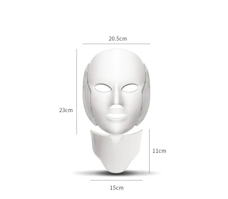 Máscara Led Face e Pescoço 7 cores