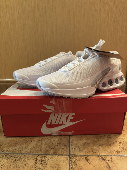 Кросівки NIKE W AIR MAX DN White-White-Metallic Silver FJ3145-102