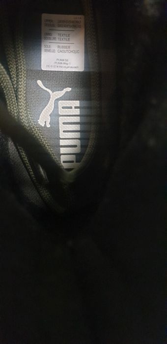 Puma ботинки олива зима Desierto Fun