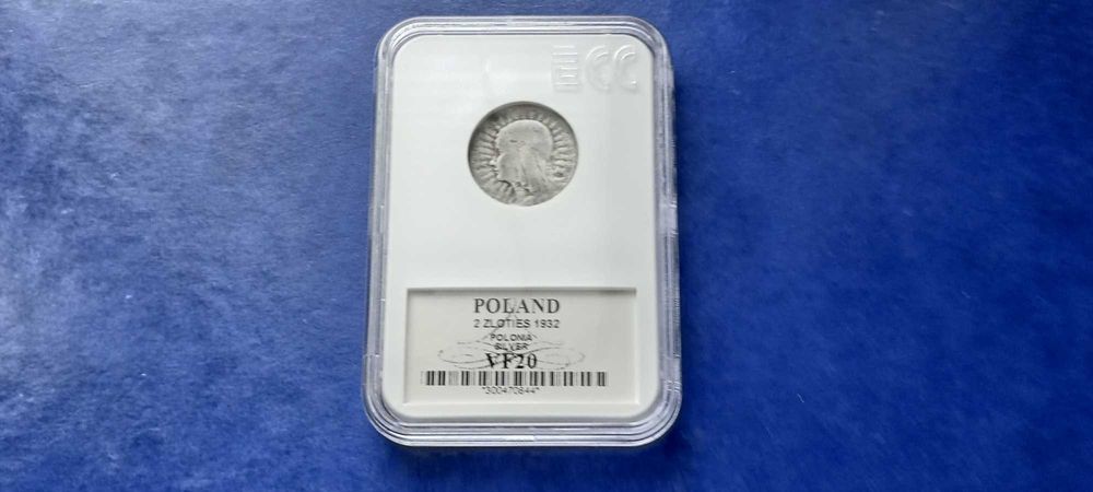 Stare monety Medal 2 złote 1932 2RP srebro