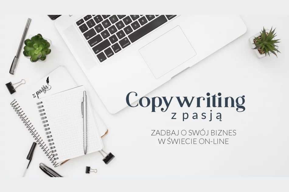 Pisanie tekstów, copywriting, opisy produktów, blog, reklama
