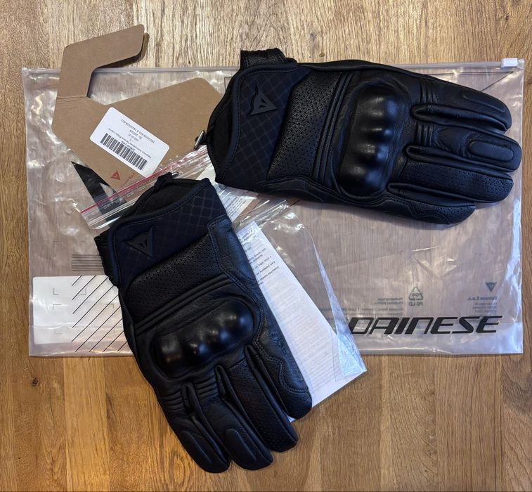 NOWE rękawice motocyklowe DAINESE Folgor rozm. S