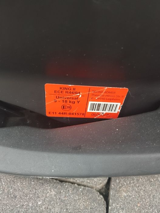 Fotelik Romer britax 9-18kg