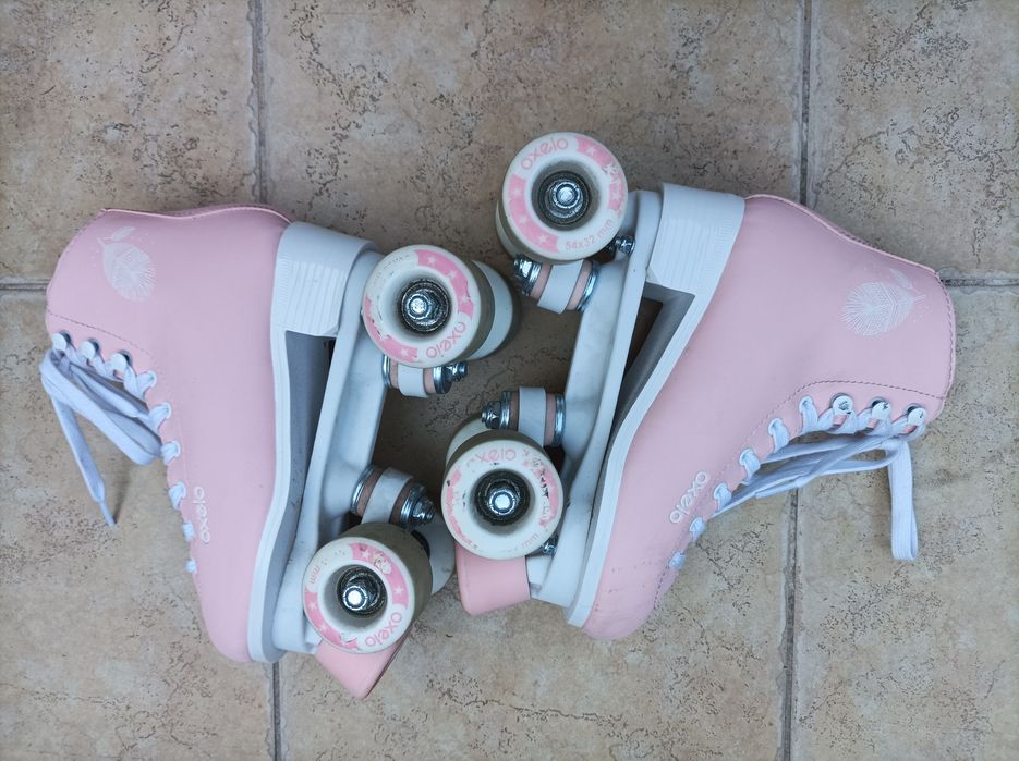 Wrotki figurowe Oxelo Quad 100, rozmiar 35