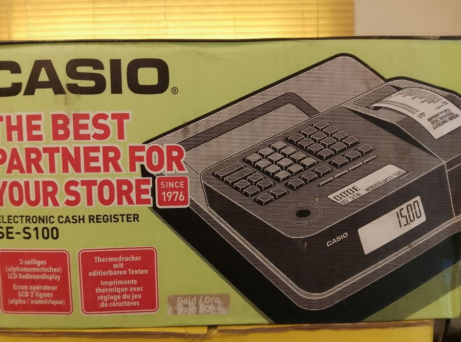 Máquina registadora Casio
