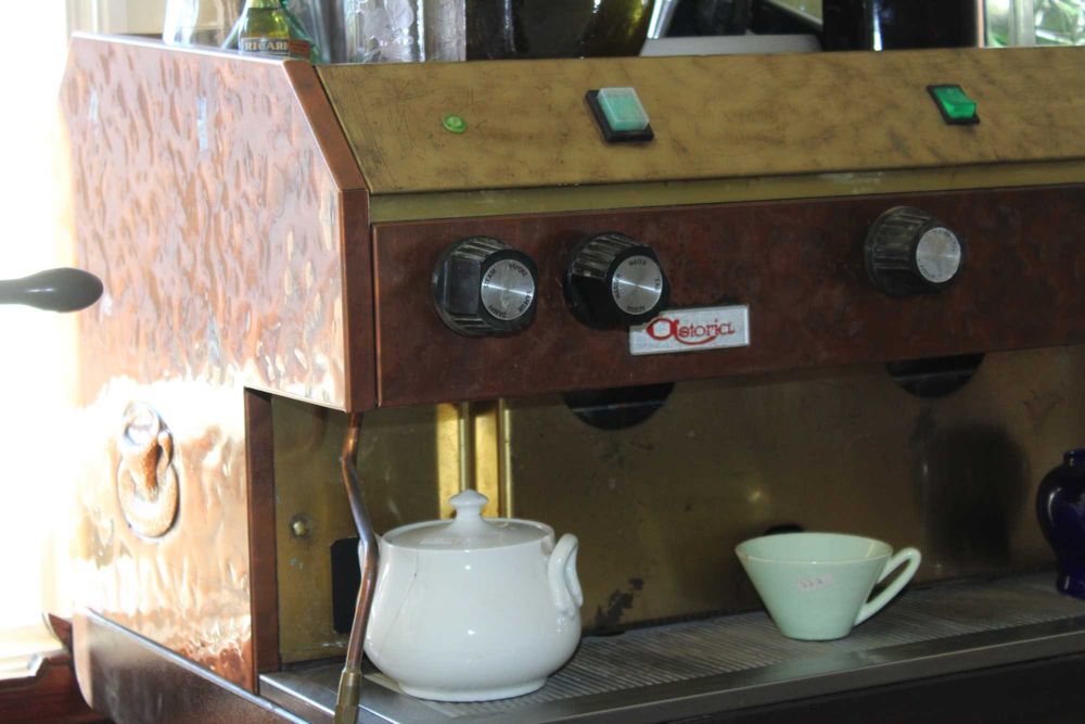 Maquina  de café vintage industrial
