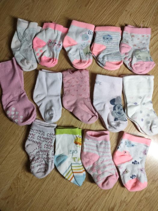 Paczka skarpetek dla dziewczynki