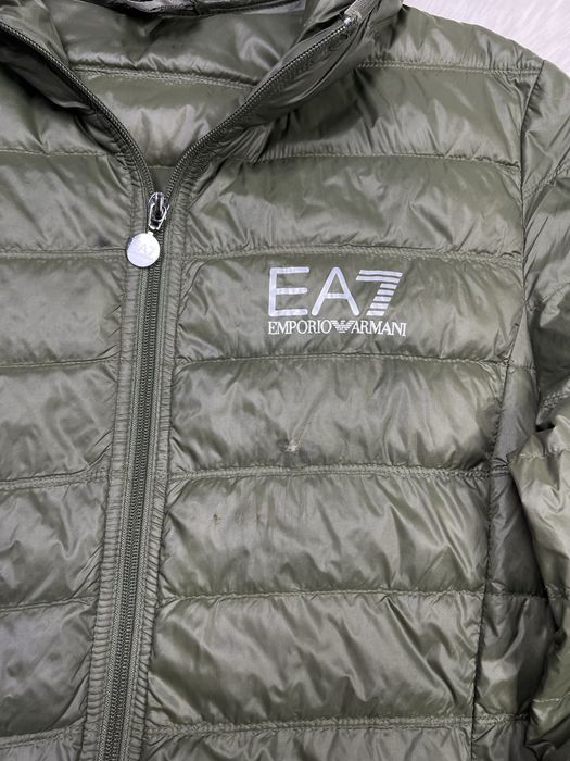 Оригинал Мужской микропуховик/ветровка EA7 Emporio Armani Puffer Down